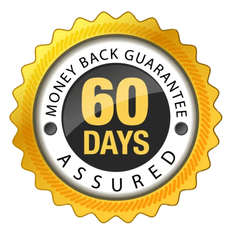 NervEase 60-day money-back guarantee badge